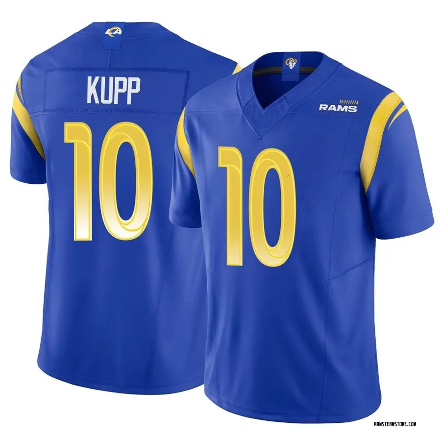 Nike Cooper Kupp Los Angeles Rams Youth Limited Royal Vapor F.U.S.E. Jersey