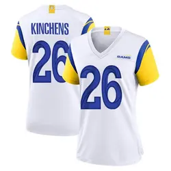 Nike Kamren Kinchens Los Angeles Rams Women's Game White Jersey